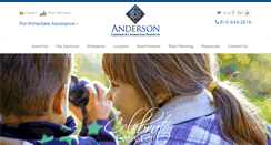 Desktop Screenshot of andersonfcs.com
