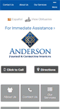 Mobile Screenshot of andersonfcs.com